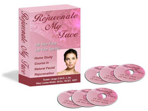 with Face Lift Massage